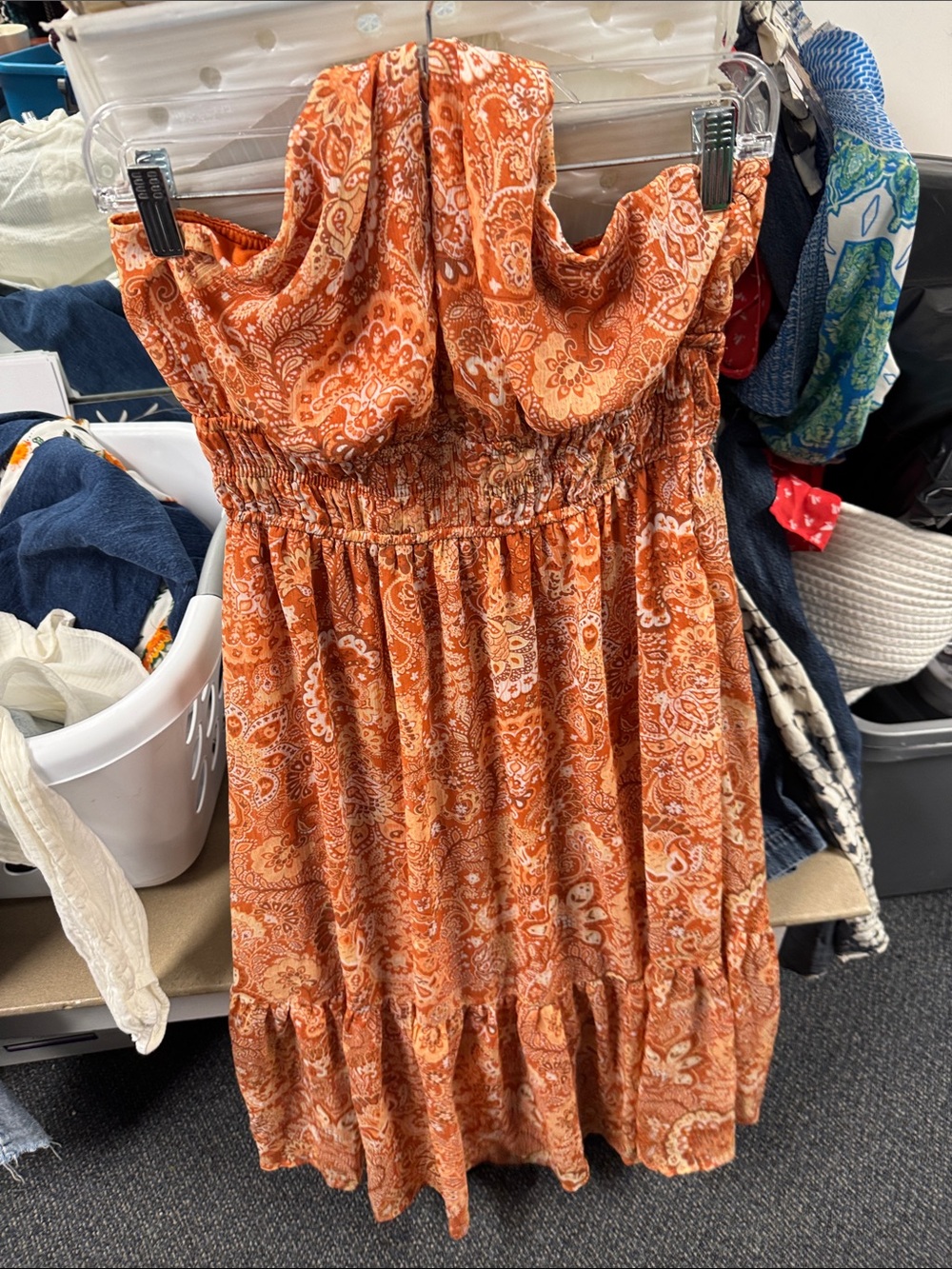 Trixxi halter dress L // 052418
